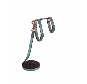 Rogz Cat Harness Urbancat Turquoise Moon