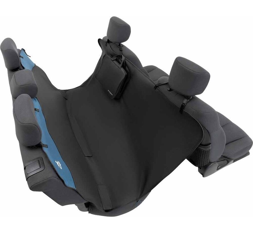 Dog Car Hammock for the Backseat Black (XL - 160 cm)