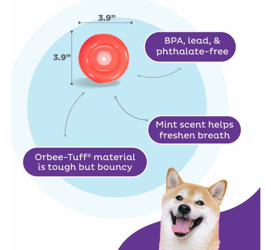 Hondenspeelgoed Lil' Snoop Rood
