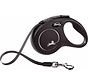 Retractable Leash New Classic Tape Black
