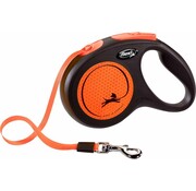 Flexi Rollijn Neon Band Oranje