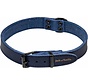 Dog Collar Black Label Blue