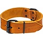 Hondenhalsband Black Label Breed Cognac