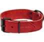 Dog Collar Black Label Wide Red