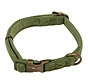 Hondenhalsband Velvet Olive
