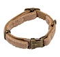 Dog Collar Velvet Camel