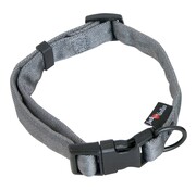Jack and Vanilla Dog Collar Comfort Tube Grey