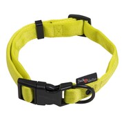 Jack and Vanilla Dog Collar Comfort Tube Yellow
