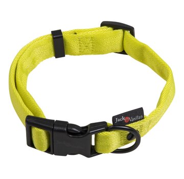 Jack and Vanilla Dog Collar Comfort Tube Yellow