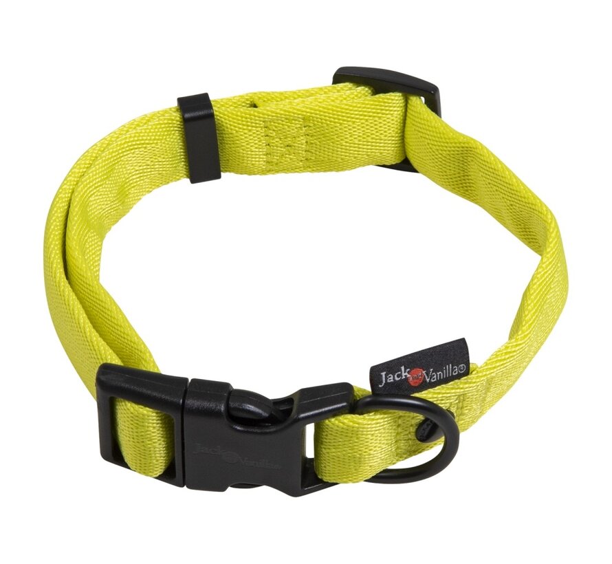 Dog Collar Comfort Tube Yellow