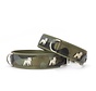 Dog Collar French Bulldog Khaki