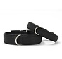 Hondenhalsband Klassiek Premium Zwart
