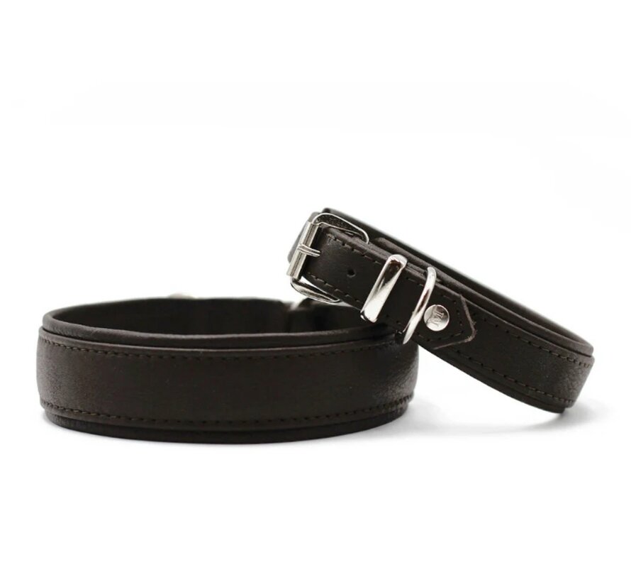 Hondenhalsband Klassiek Soft Zwart