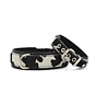 Hondenhalsband Koeienhuid Zwart