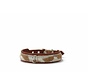 Dog Collar Mini Cowhide Brown