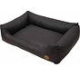 Dog Bed Faux leather Classy Black
