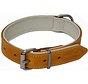 Hondenhalsband Modena Greased Leather Cognac