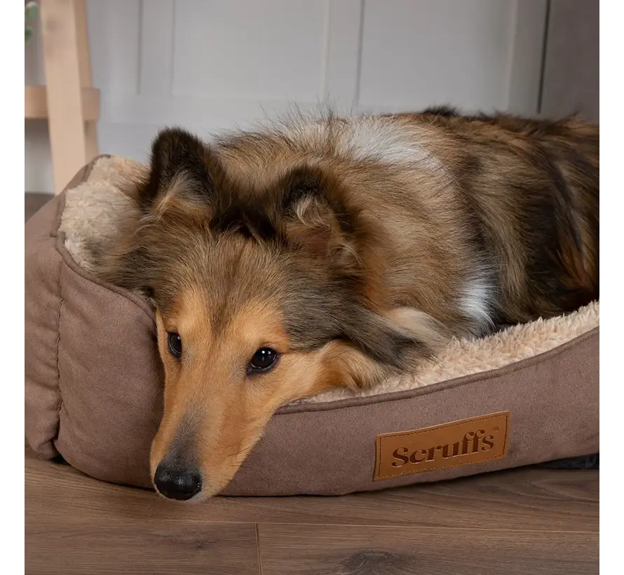 Hondenmand Cosy Box Bed Caramel