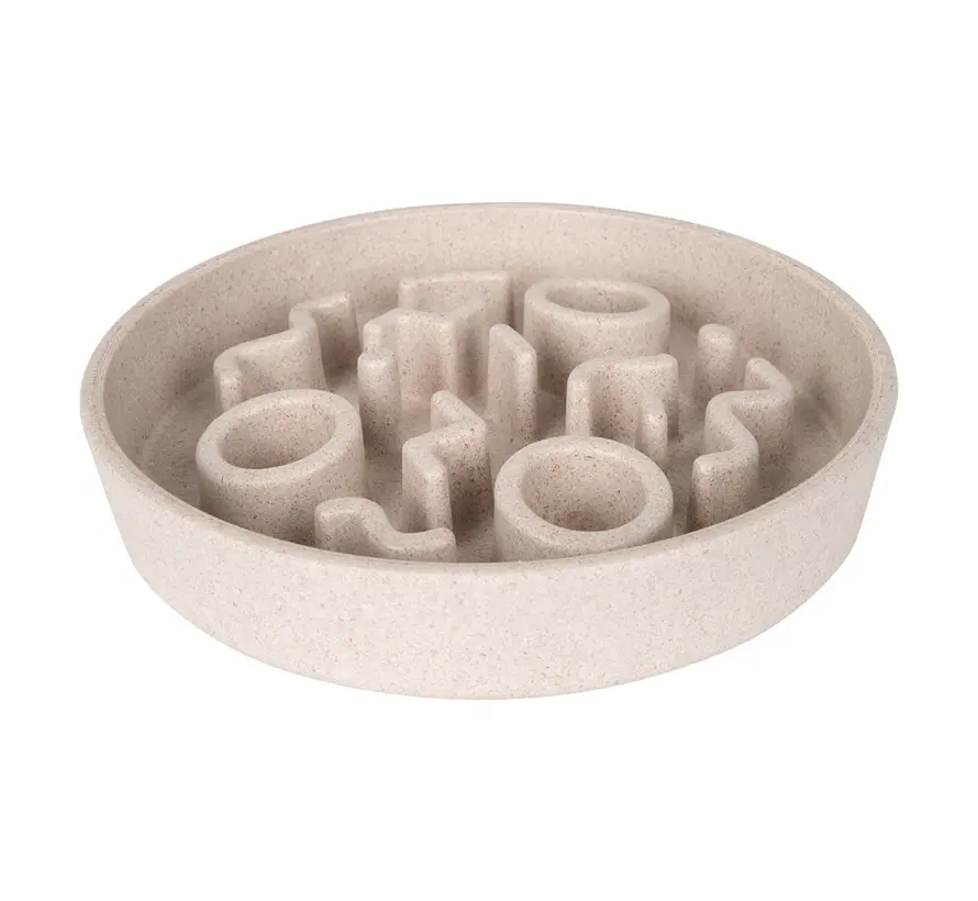 BAMBOO Slow Feeder for Cats Merengue
