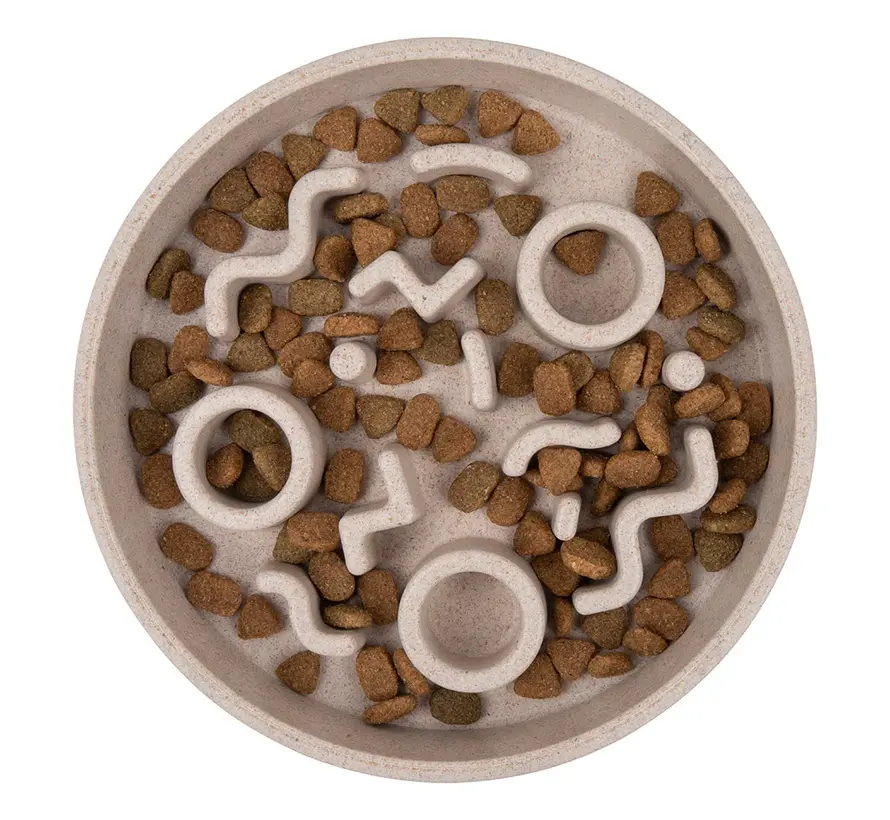 BAMBOO Slow Feeder for Cats Merengue