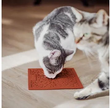 District70 QUEST Lick Mat for Cats Terra