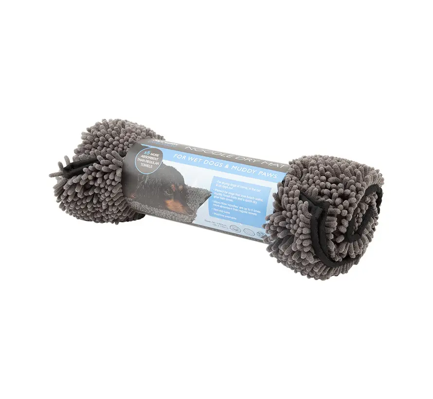 Droogmat Noodle Dry Grijs