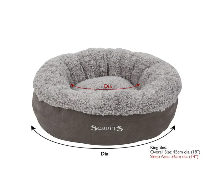 Cat Bed Cosy Grey