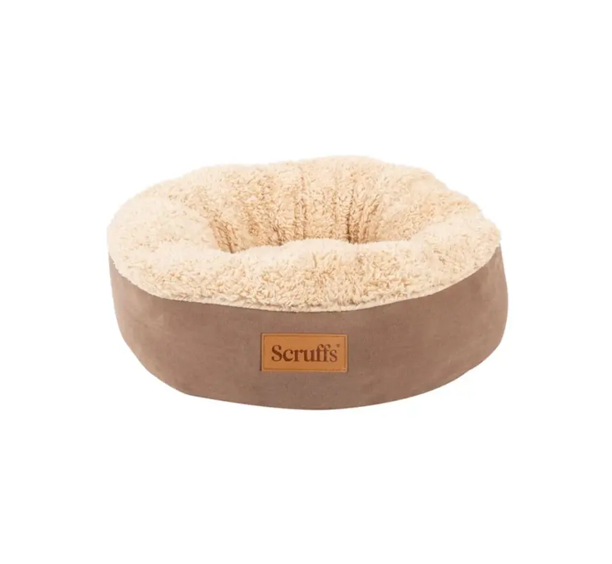 Cat Bed Cosy Gray Caramel