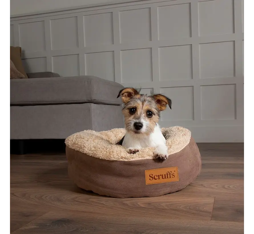 Kattenmand Cosy Grijs Caramel