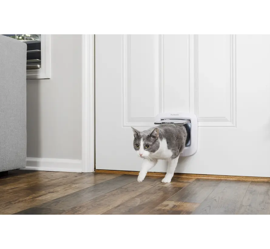 Manual Cat Flap White