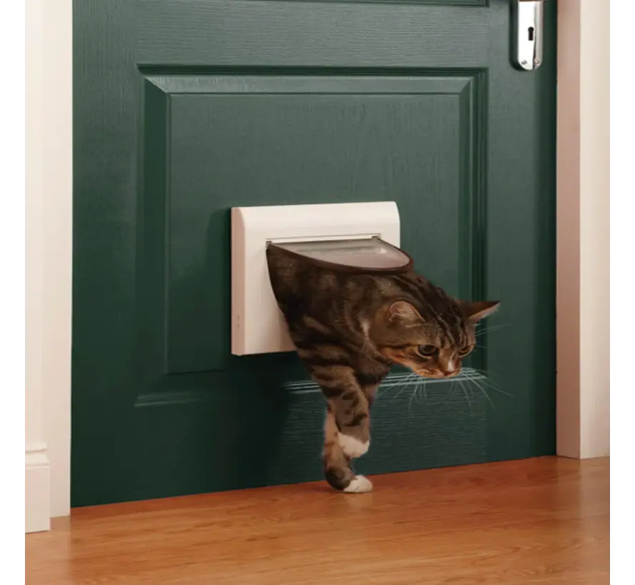 Staywell Klassiek Kattenluik Wit