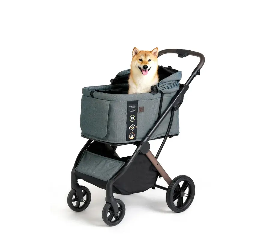 Pet Stroller Agile 2 Vintage Green
