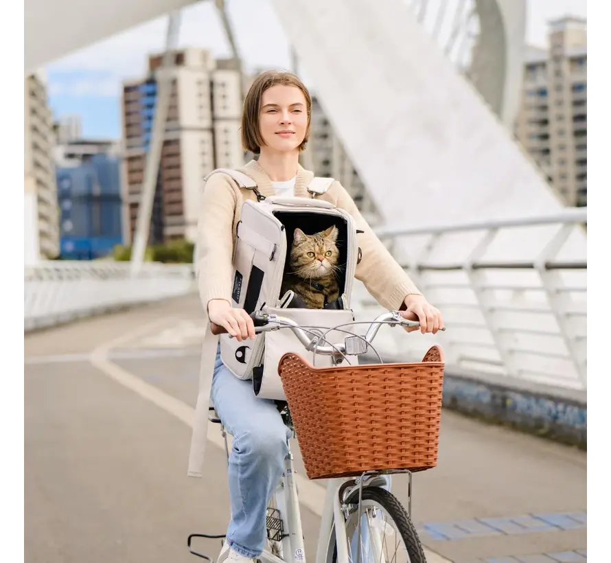 Pet Carrier Truffle Creamy Cloud