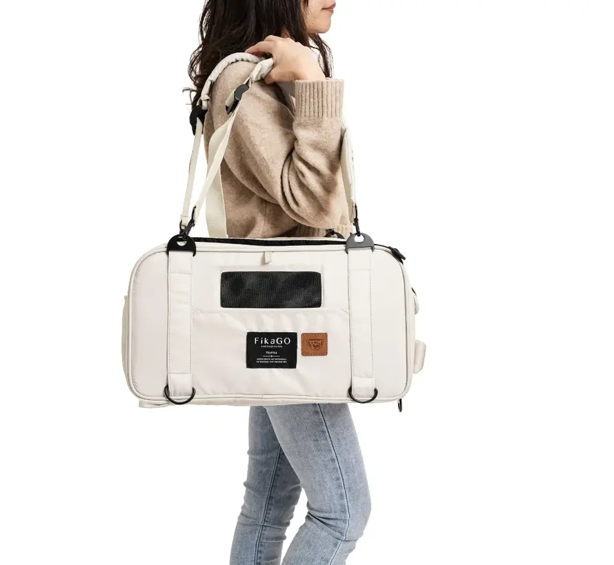 Pet Carrier Truffle Creamy Cloud