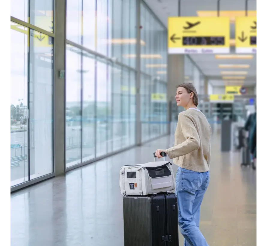 Pet Carrier Truffle Creamy Cloud