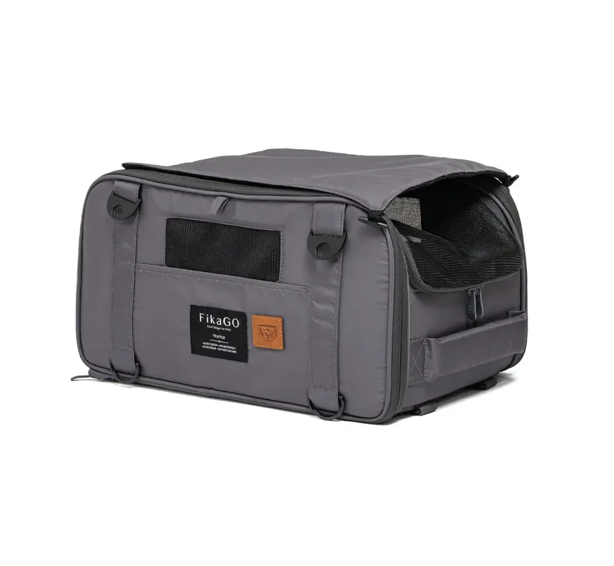 Hondendraagtas Truffle Grey