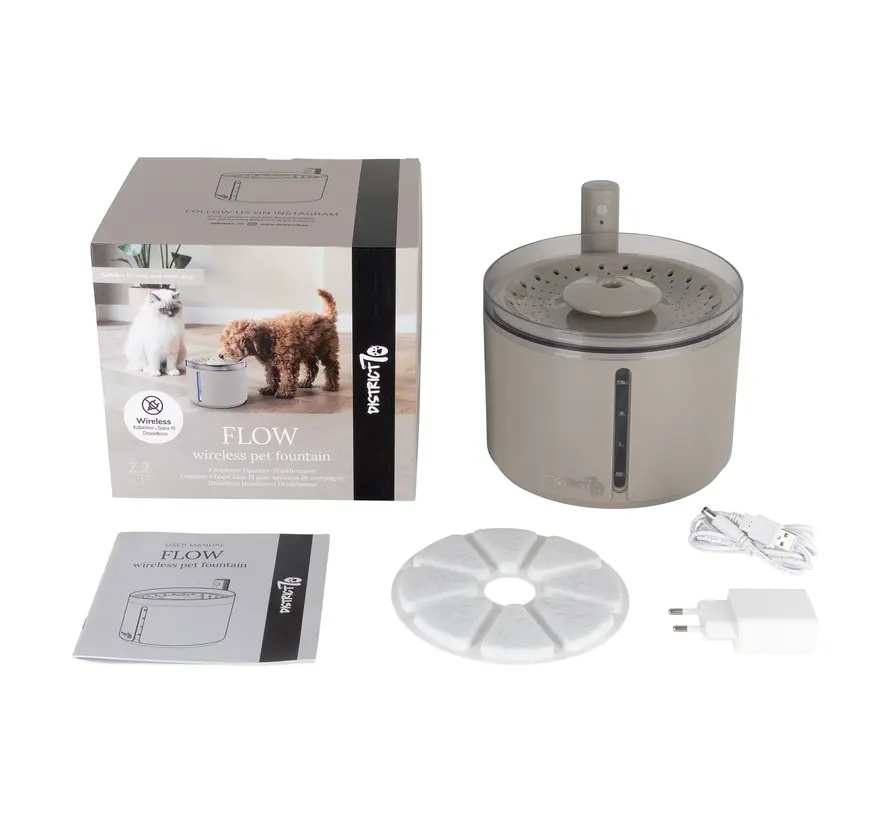 Drinking Fountain Flow Beige