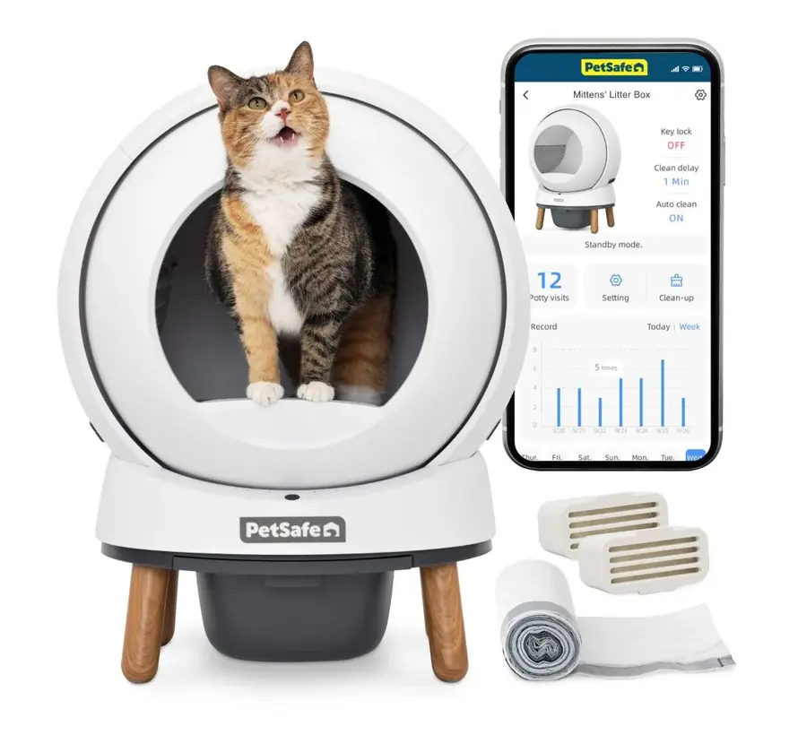ScoopFree SmartSpin™ Self-Cleaning Litter Box