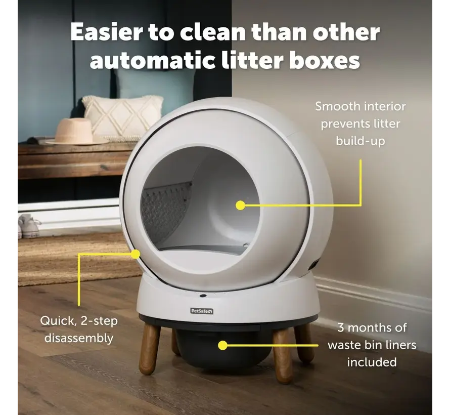 ScoopFree SmartSpin™ Self-Cleaning Litter Box