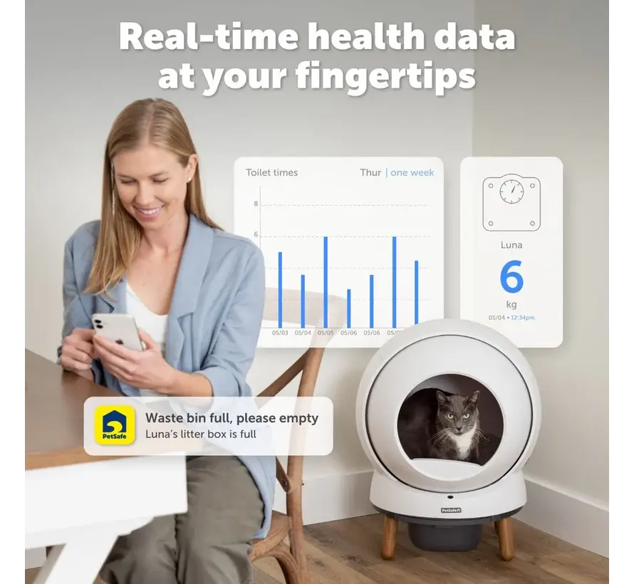 ScoopFree SmartSpin™ Self-Cleaning Litter Box