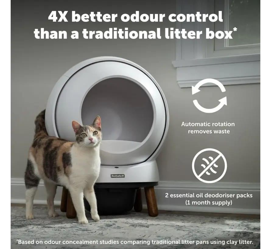 ScoopFree SmartSpin™ Self-Cleaning Litter Box