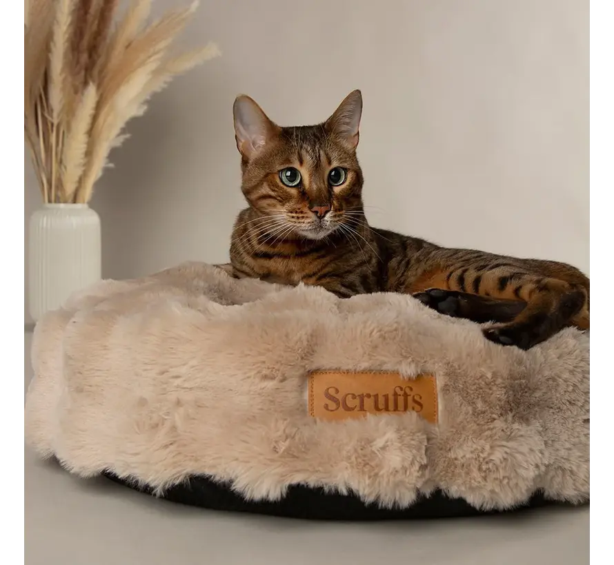 Alpine Cat Bed Champagne