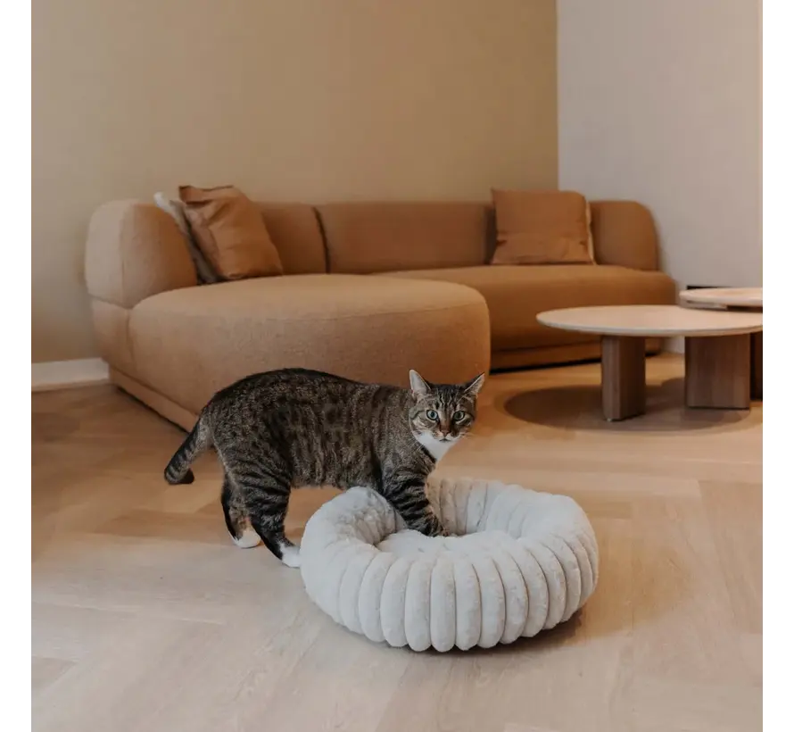 Cat Bed Ribba Greige