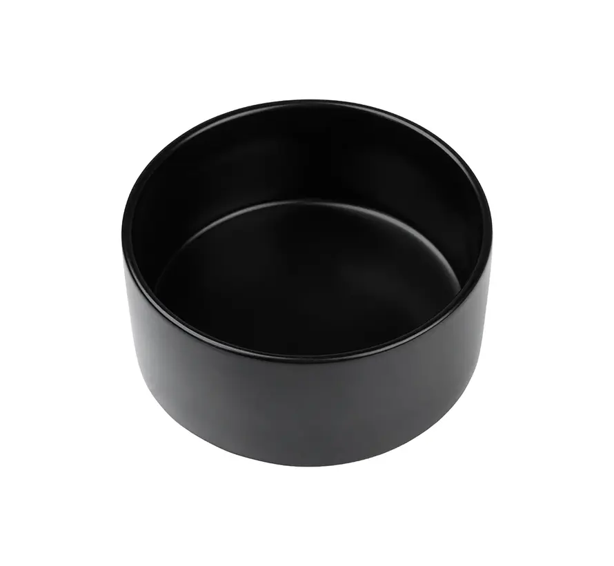 Ceramic Dog Bowl Dusk Black