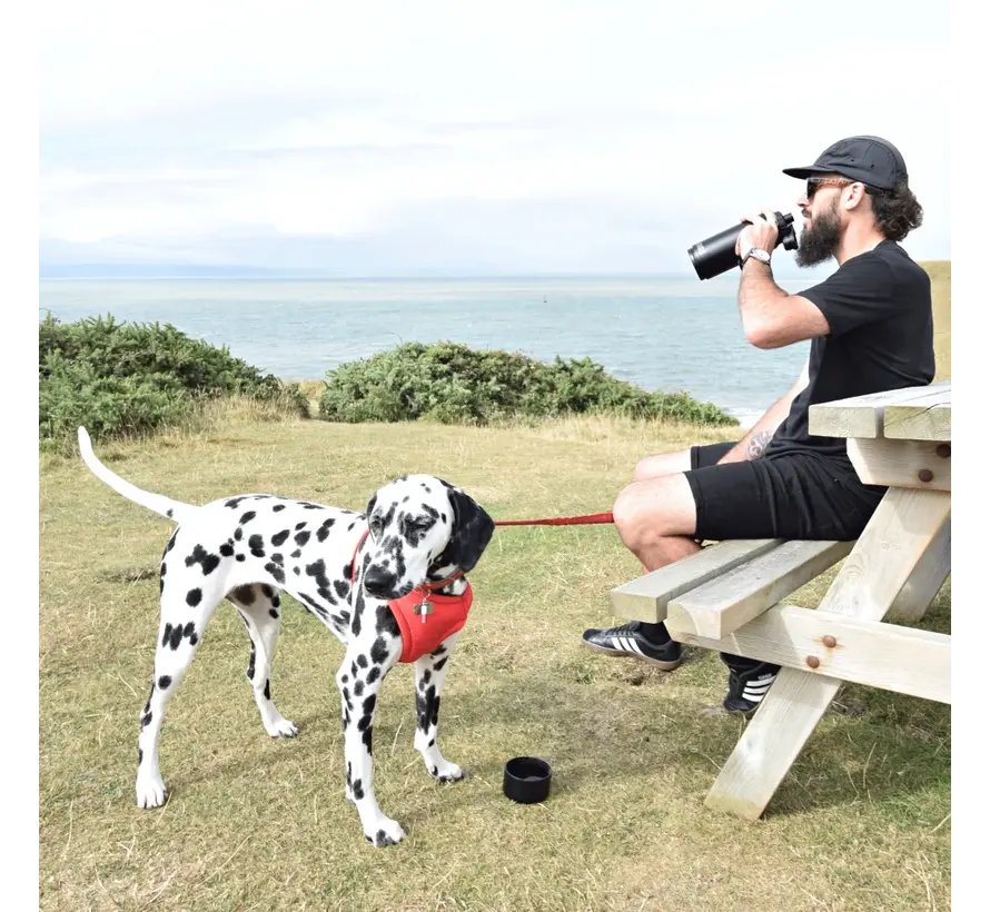 H2O Duo Drinker:  2-in-1 Drinkfles voor Hond en Baas