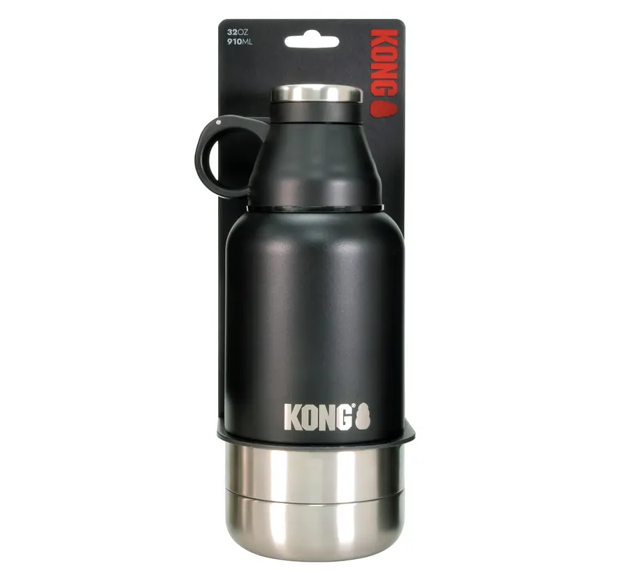 H2O Duo Day Trek: 3-in-1 Dog Water Bottle and Feeder