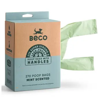 Beco Recycled Poo Bags with Handles