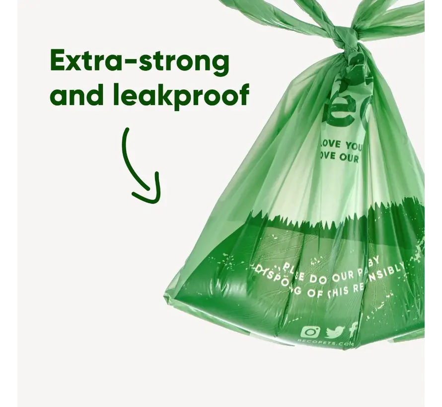 Recycled Poo Bags with Handles