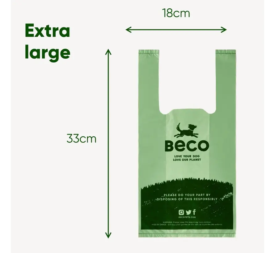 Recycled Poo Bags with Handles