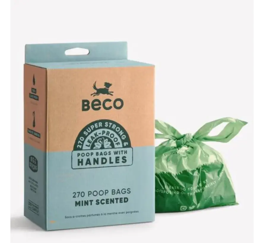 Gerecyclede Poepzakjes met Handvatten